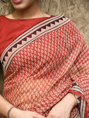 Bagru Hand Block printed Kota Doria