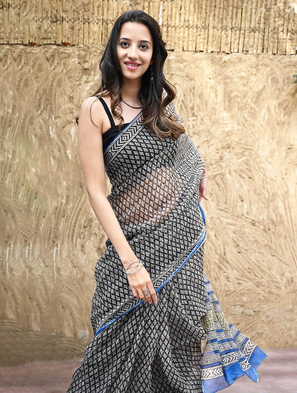 Bagru Hand Block printed Kota Doria