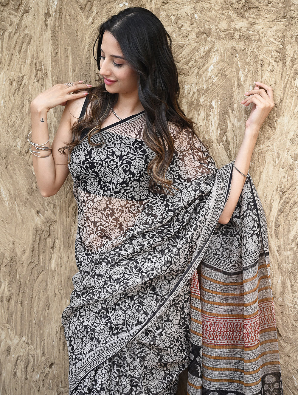 Bagru Hand Block printed Kota Doria