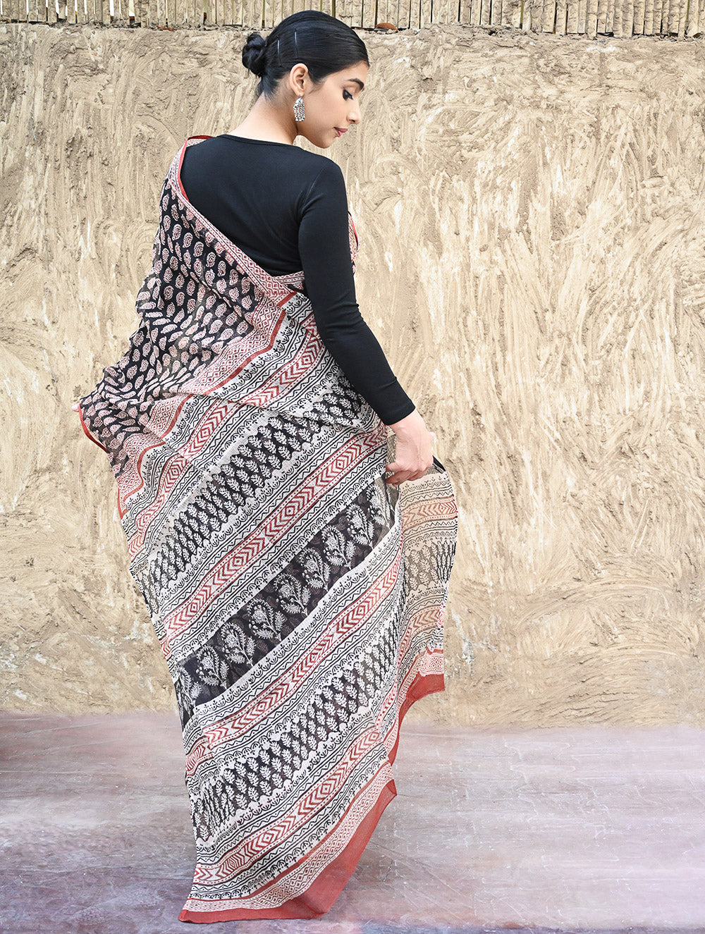 Bagru Hand Block printed Kota Doria