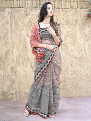 Bagru Hand Block printed Kota Doria