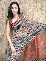 Bagru Hand Block printed Kota Doria