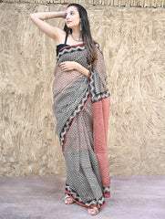 Bagru Hand Block printed Kota Doria