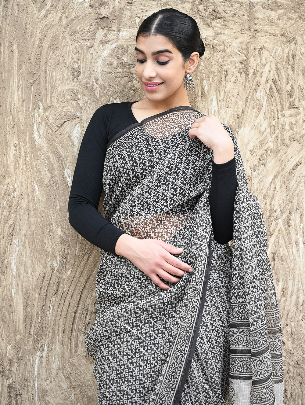 Bagru Hand Block printed Kota Doria