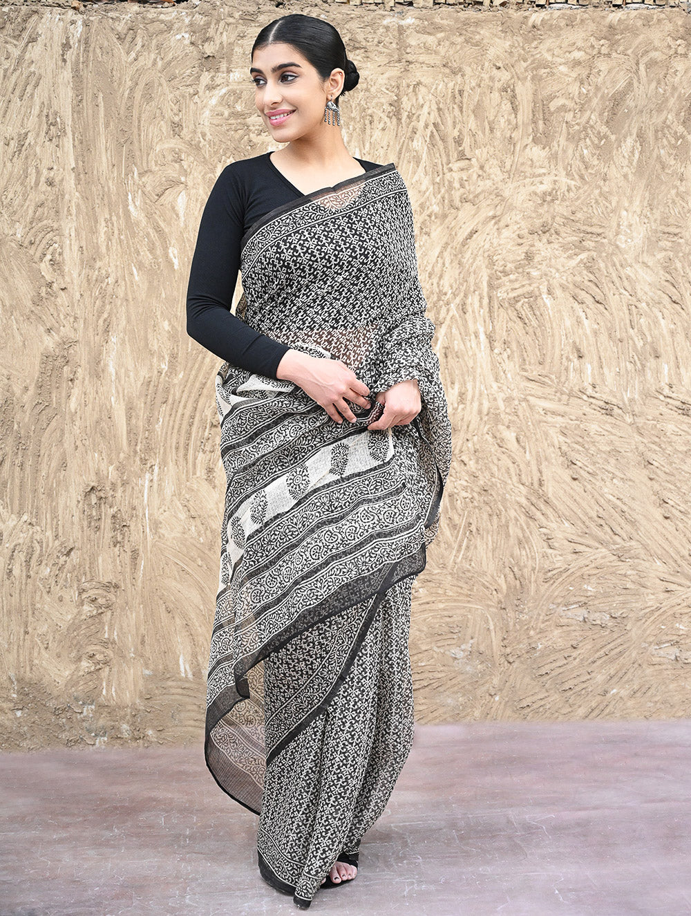 Bagru Hand Block printed Kota Doria
