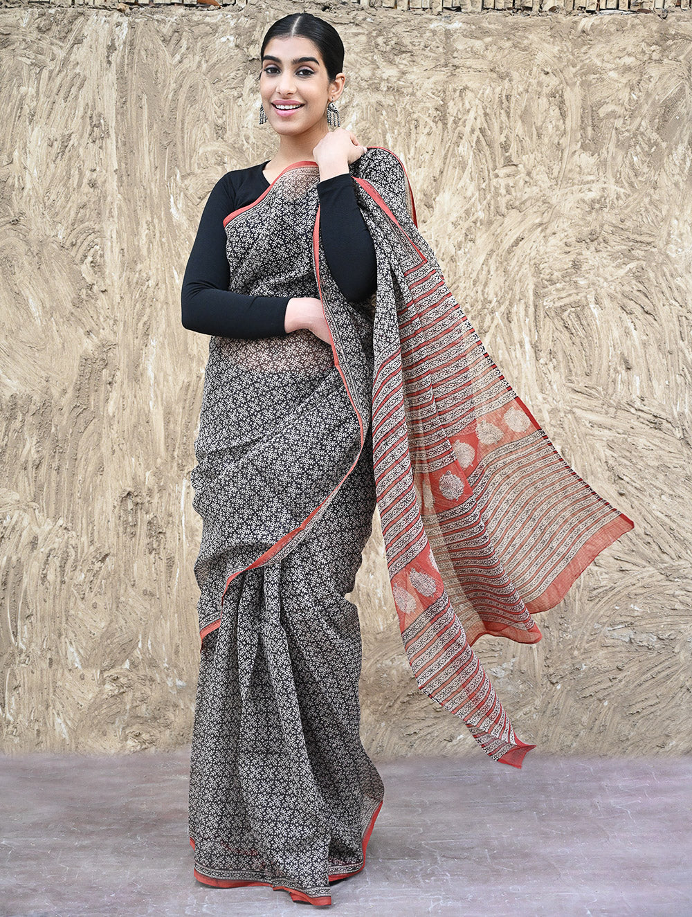 Bagru Hand Block printed Kota Doria