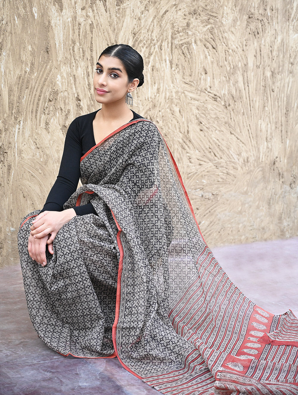 Bagru Hand Block printed Kota Doria