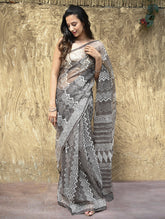 Dabu Hand Block printed Kota Doria