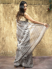 Dabu Hand Block printed Kota Doria