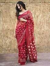 Dabu Hand Block printed Kota Doria