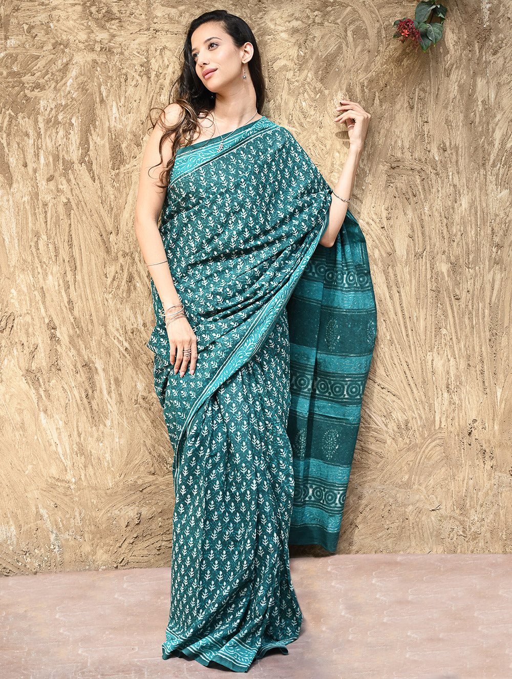 Dabu Hand Block printed Cotton