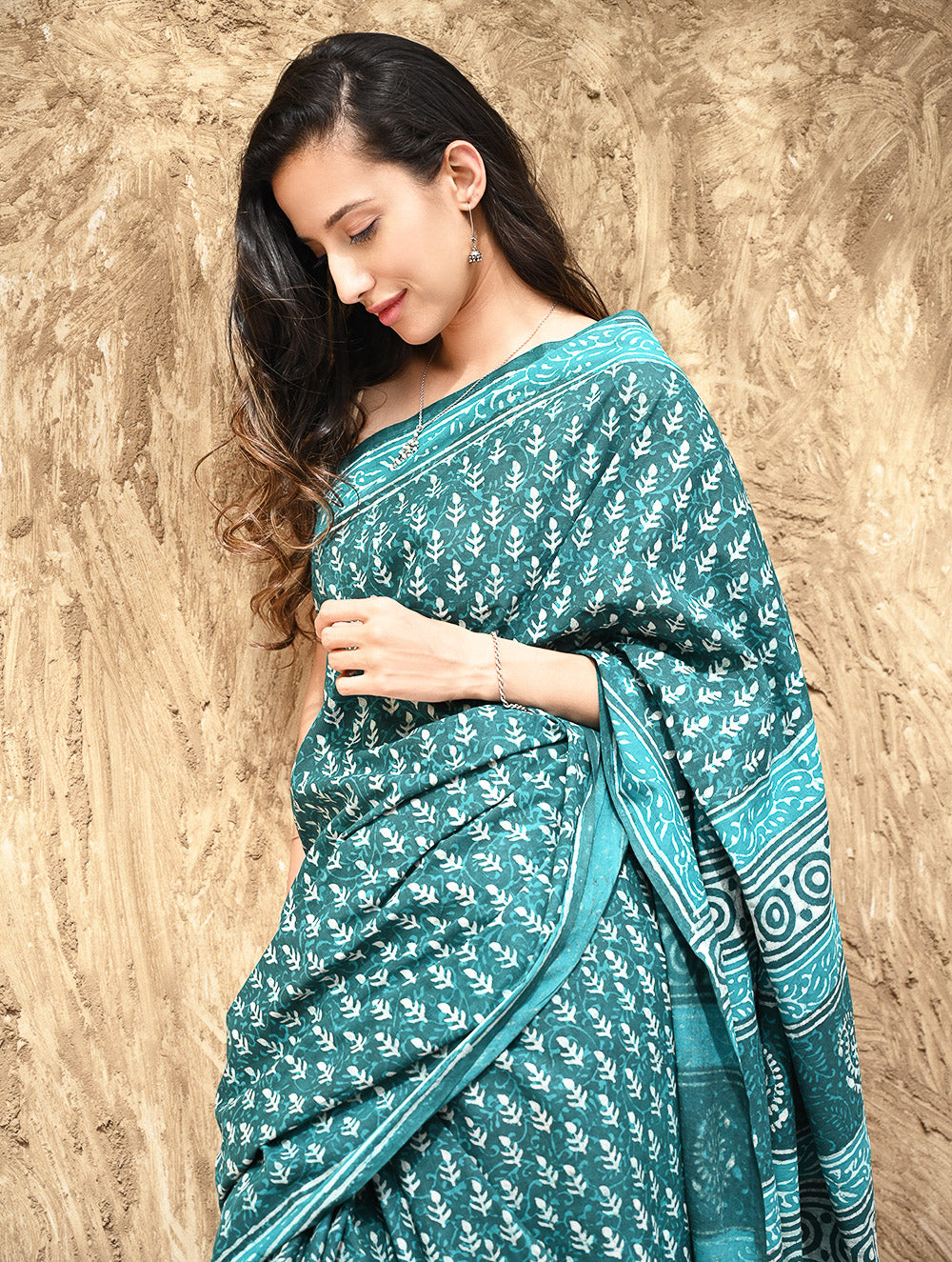 Dabu Hand Block printed Cotton