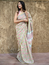 Sanganeri Hand Block printed Cotton