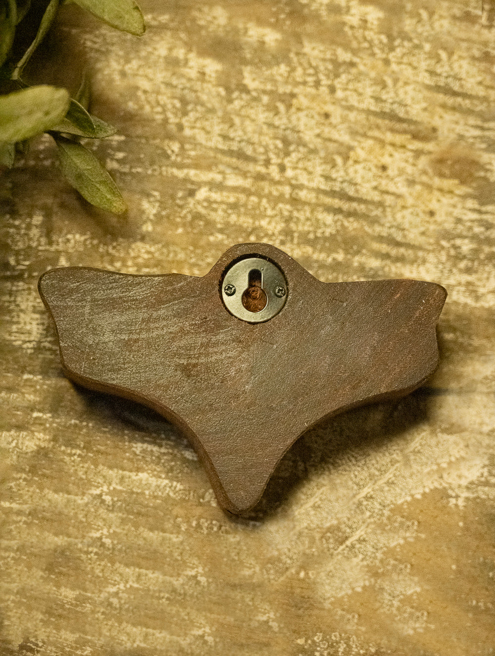 Nazakat. Exclusive, Fine Hand Engraved Wood Block Curio - Dragon Fly