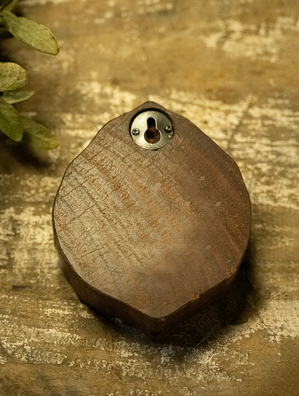 Nazakat. Exclusive, Fine Hand Engraved Wood Block Curio - Floral Ornate