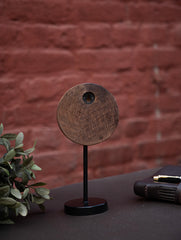 Nazakat. Exclusive, Fine Hand Engraved Wood Block Curio / Wall Piece - Arasti