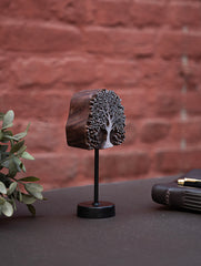 Nazakat. Exclusive, Fine Hand Engraved Wood Block Curio / Wall Piece - Autumn Tree