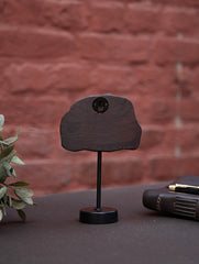 Nazakat. Exclusive, Fine Hand Engraved Wood Block Curio / Wall Piece - Autumn Tree