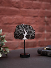 Nazakat. Exclusive, Fine Hand Engraved Wood Block Curio / Wall Piece - Autumn Tree