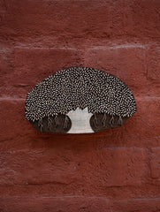 Nazakat. Exclusive, Fine Hand Engraved Wood Block Curio / Wall Piece - The Banyan