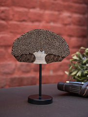 Nazakat. Exclusive, Fine Hand Engraved Wood Block Curio / Wall Piece - The Banyan