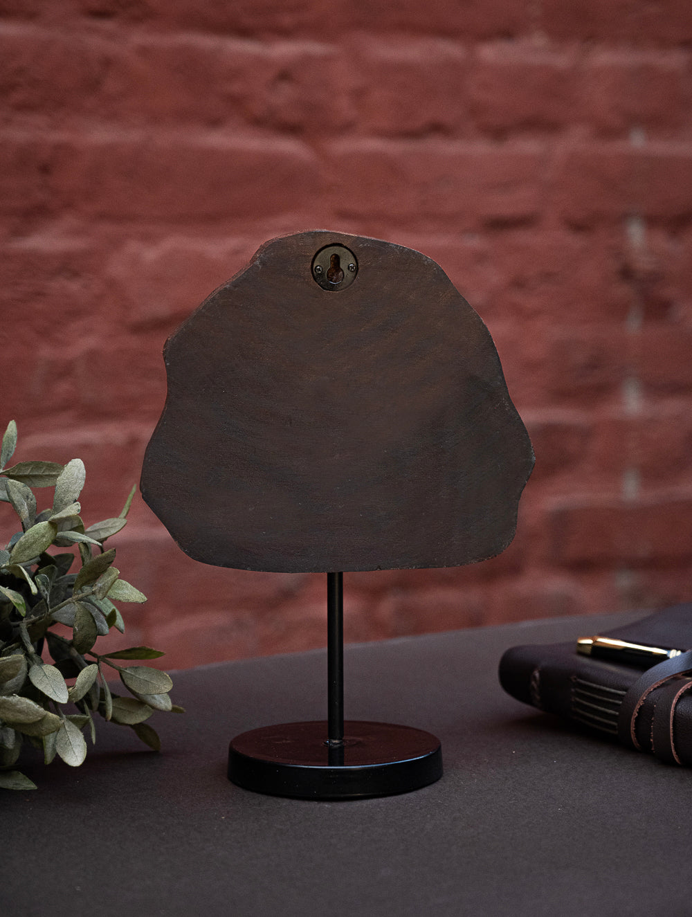 Nazakat. Exclusive, Fine Hand Engraved Wood Block Curio / Wall Piece - Tree in Autumn