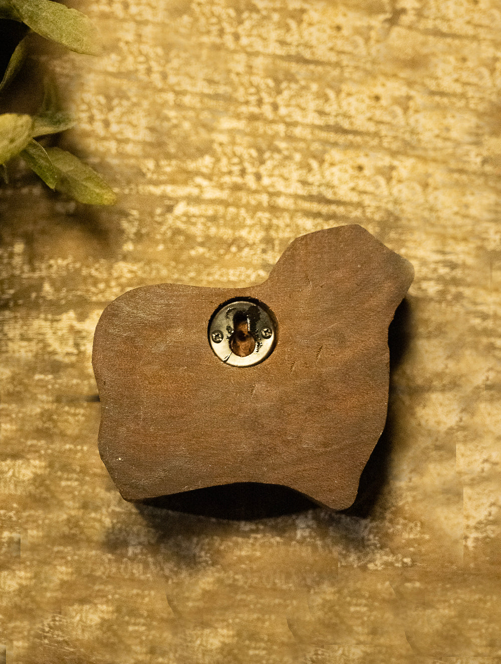 Nazakat. Exclusive, Fine Hand Engraved Wood Block Curios (Set of 2) - Cows