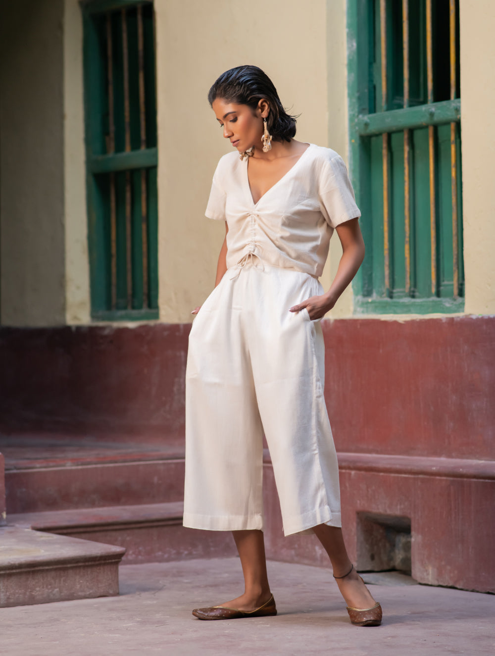 Organic Kala Cotton Crop Top