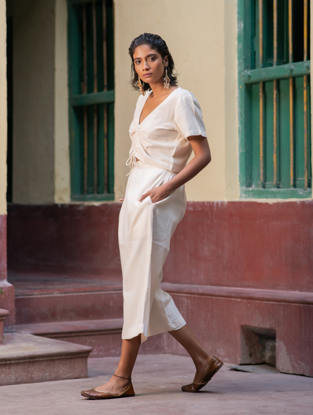 Organic Kala Cotton Crop Top