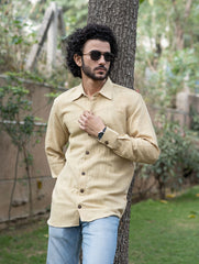 Organic Kala Cotton Shirt - Cream Summer