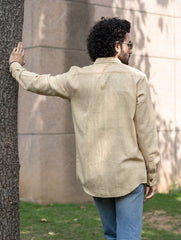 Organic Kala Cotton Shirt - Cream Summer