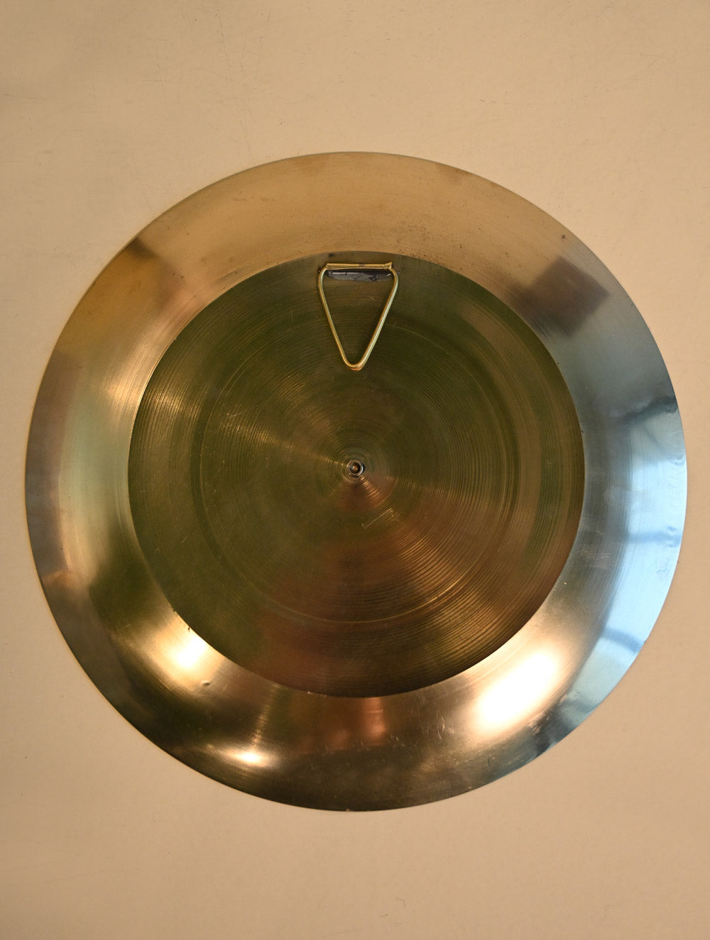 Brass Engraved Plate Curio - Muster Garden