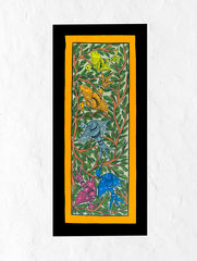 Patua Art Painting - Birds In Harmony