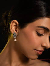 Pure Silver Traditional Maharashtrian Earrings - Gauri Studs