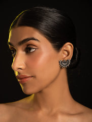 Pure Silver Traditional Maharashtrian Earrings - Soma's Crest