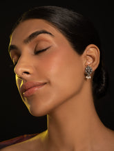 Pure Silver Traditional Maharashtrian Earrings - Chandratara