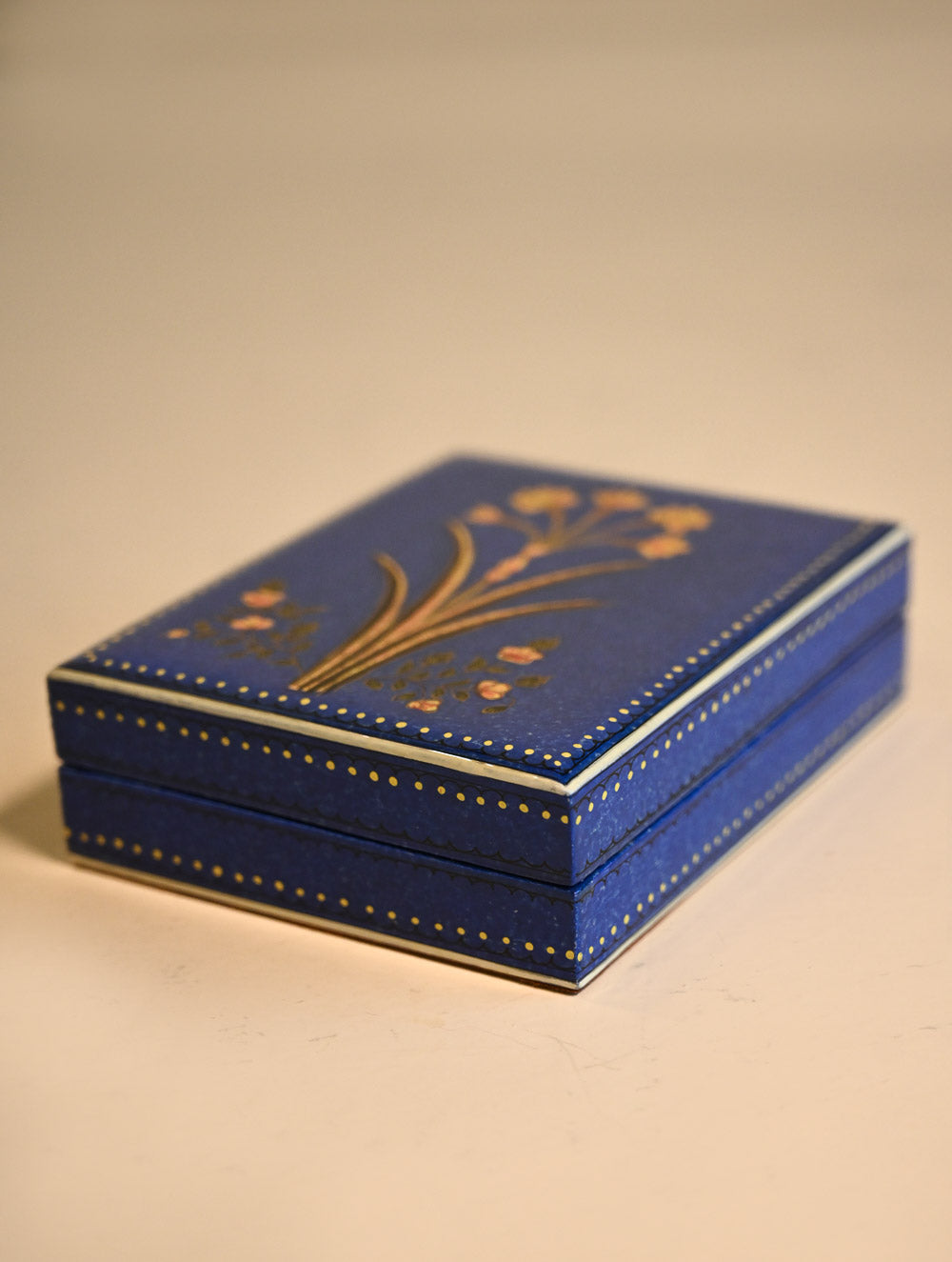 The Shahi Collection. Exclusive, Fine Kashmiri Art Utility Box - Nazm