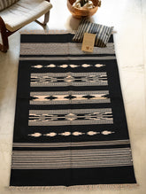 Handwoven Premium Cotton Warangal Dhurrie - Ramappa Jaali (L 5 ft x W 3 ft)