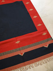 Handwoven Premium Cotton Warangal Dhurrie - Kirti Toran (L 5 ft x W 3 ft)