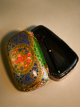 Handpainted Kashmiri Art Decorative Box - Gulnaar Bloom