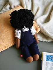 Artisan Handcrafted Fabric Kannama Doll - Myra