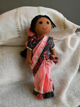 Artisan Handcrafted Fabric Kannama Doll - Leela