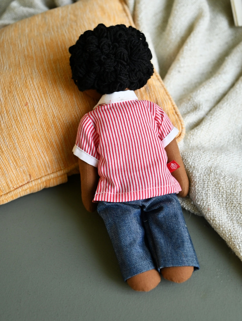 Artisan Handcrafted Fabric Kannama Doll - Arjun