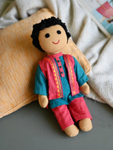Artisan Handcrafted Fabric Kannama Doll - Veer