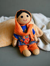 Artisan Handcrafted Fabric Kannama Doll - Jasleen