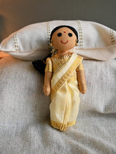 Artisan Handcrafted Fabric Kannama Doll - Omana Kutty