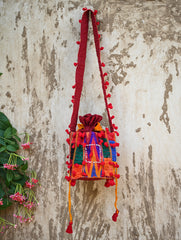 Handcrafted Lambani Potli Sling Bag - Vibrance
