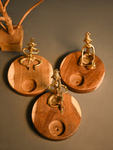 Dhokra Craft Tea Light Holders- Nukkad Natak (Set of 3)