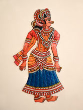 Andhra Leather Craft String Puppet - Janaki (Height - 16 inches)