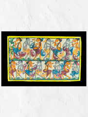 Santhal Art Painting - Celebrations